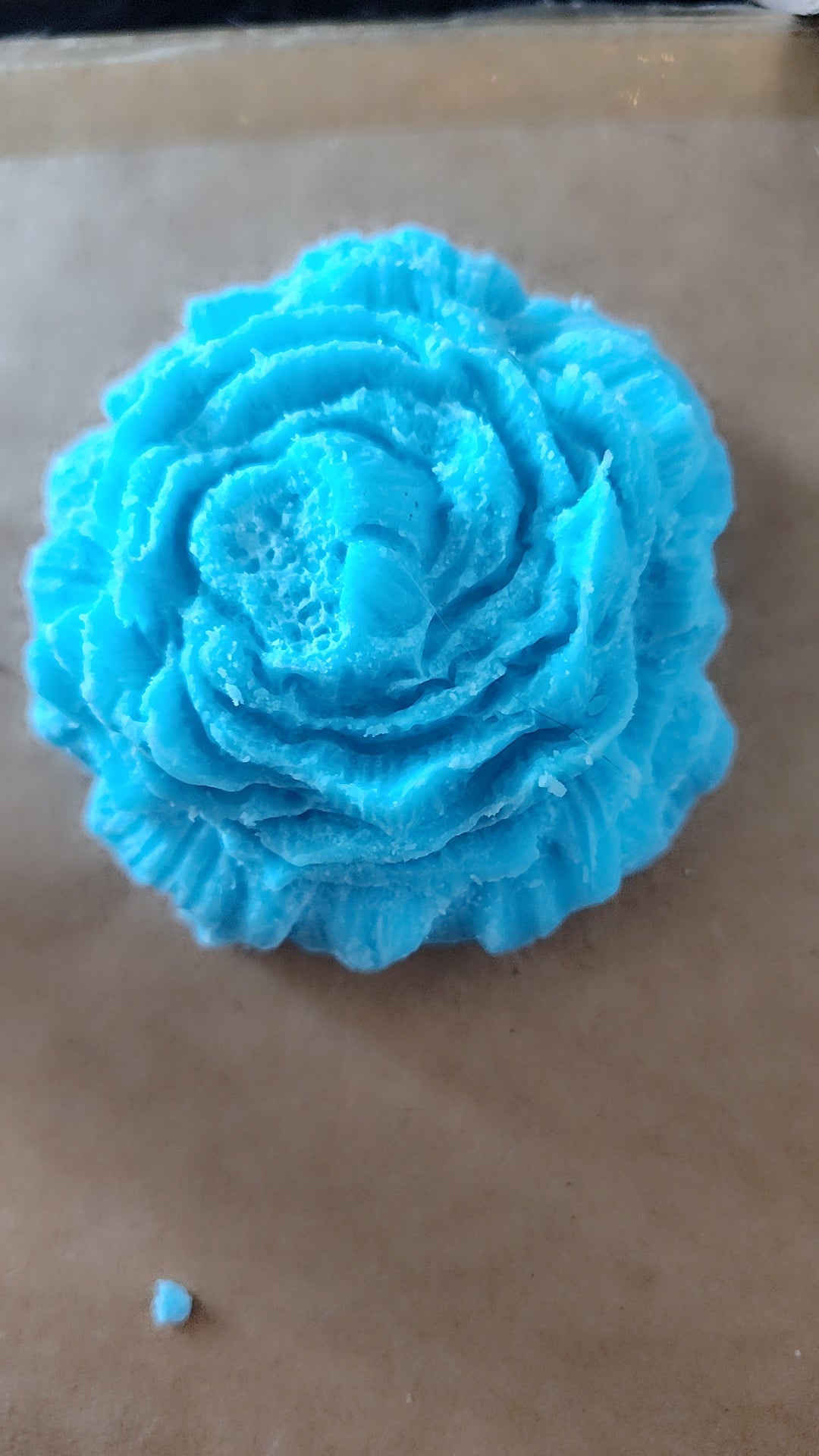 Homemade rose scented melts