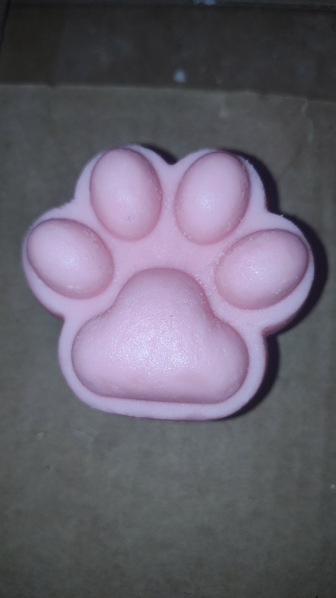 Paw print wax melts