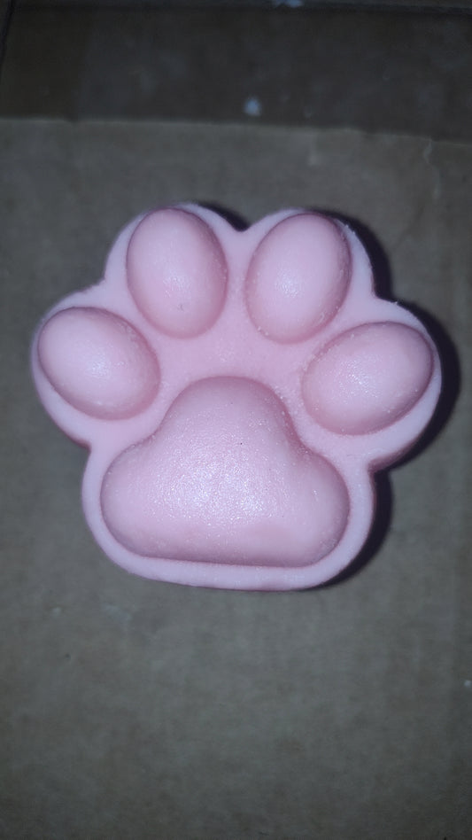 Paw print wax melts