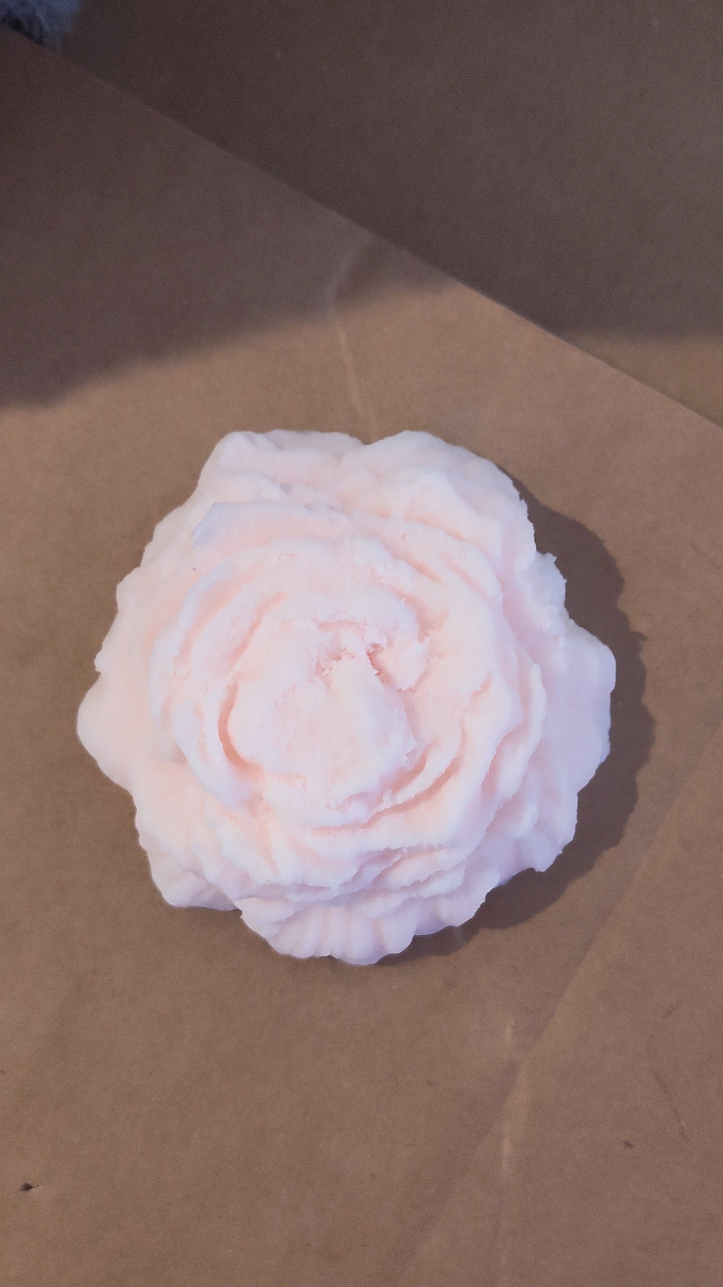 Homemade rose scented melts